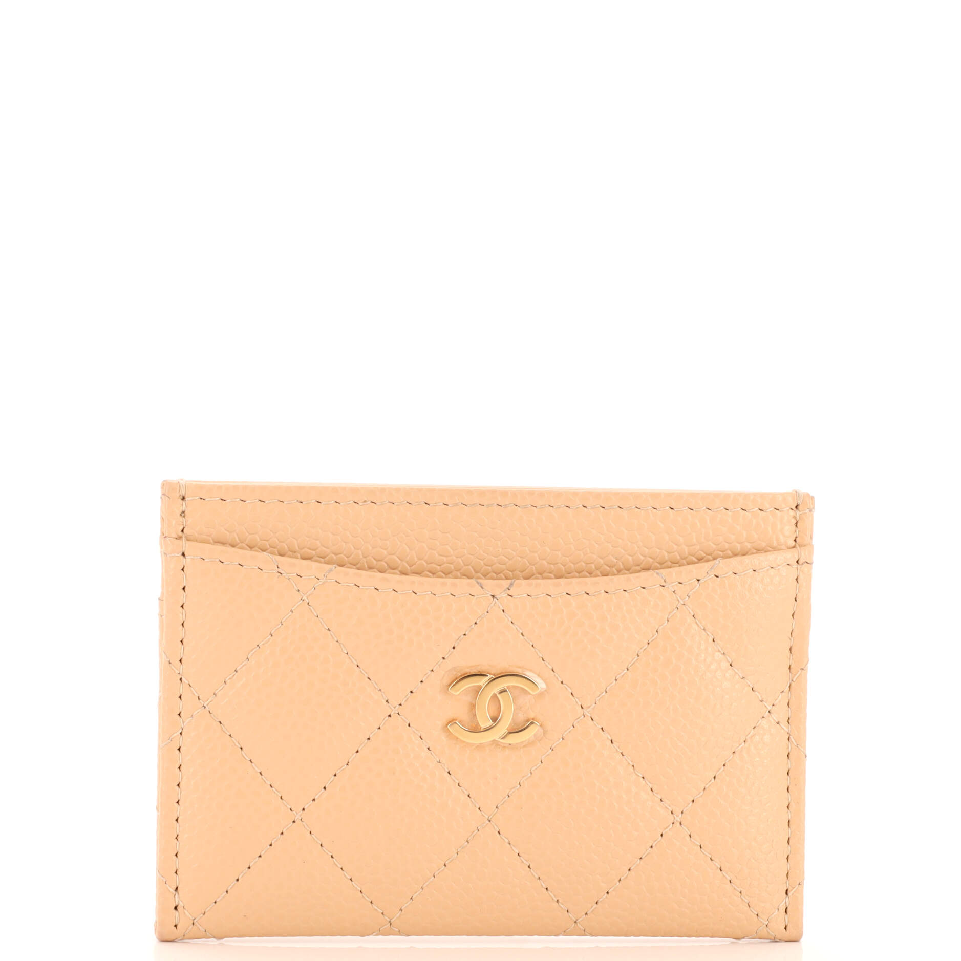 Chanel Classic Card Holder Quilted Caviar