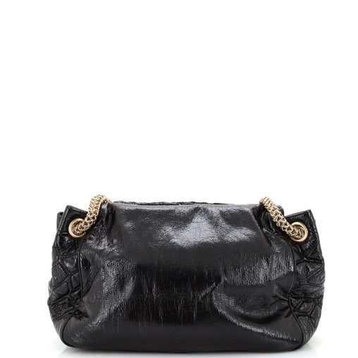 Chanel Rodeo Drive Accordion Flap Bag Patent Vinyl Medium