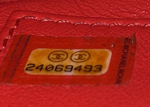 Chanel Filigree Flap Bag Quilted Caviar Small