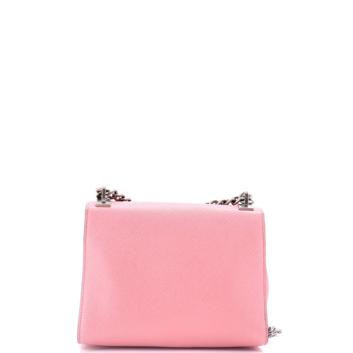 Prada Monochrome Shoulder Bag Saffiano Leather Small