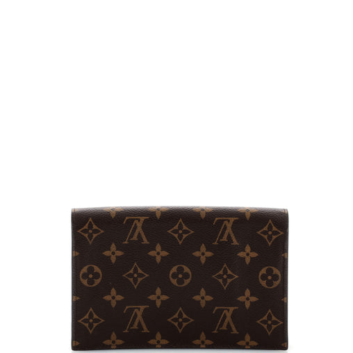 Louis Vuitton Flore Chain Wallet Monogram Canvas