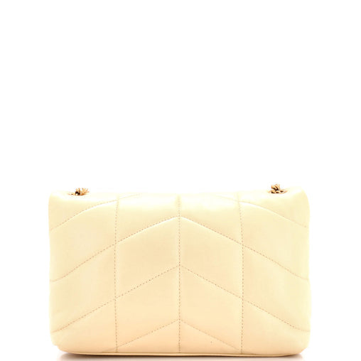 Saint Laurent Loulou Puffer Shoulder Bag Quilted Leather Mini