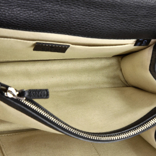 Gucci Dionysus Bamboo Top Handle Bag Leather Medium