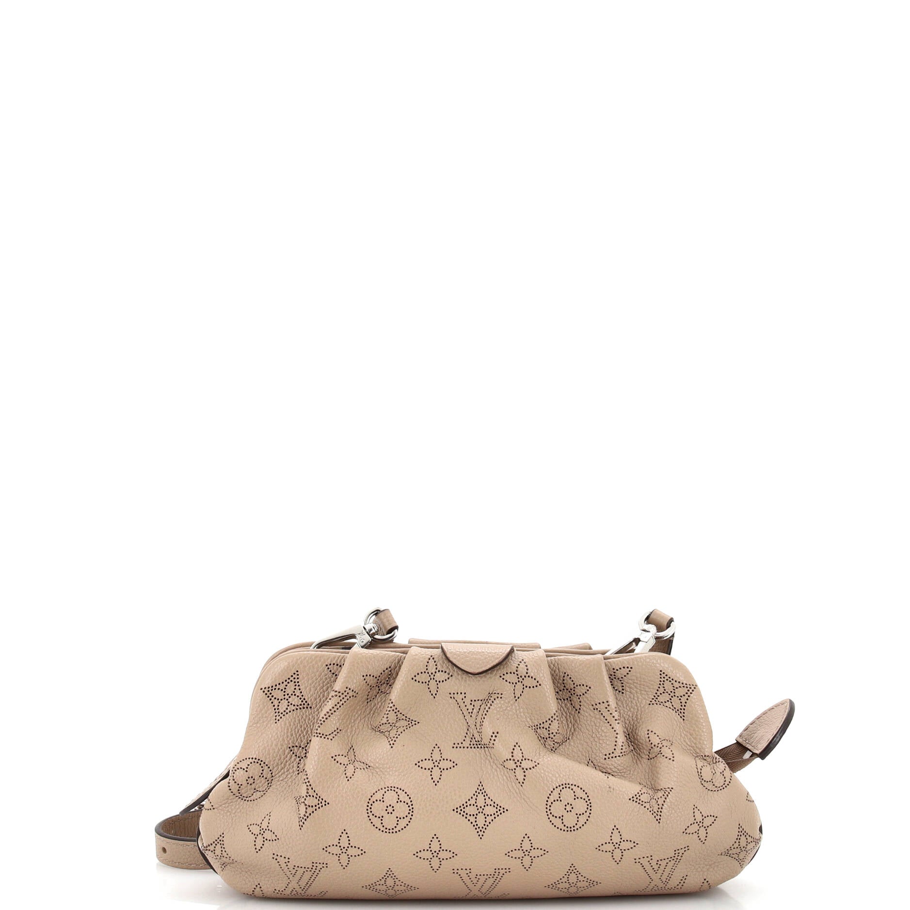 Louis Vuitton Scala Pouch Bag Mahina Leather Mini