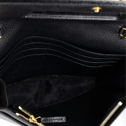 Gucci Petite GG Marmont Chain Wallet Leather Mini