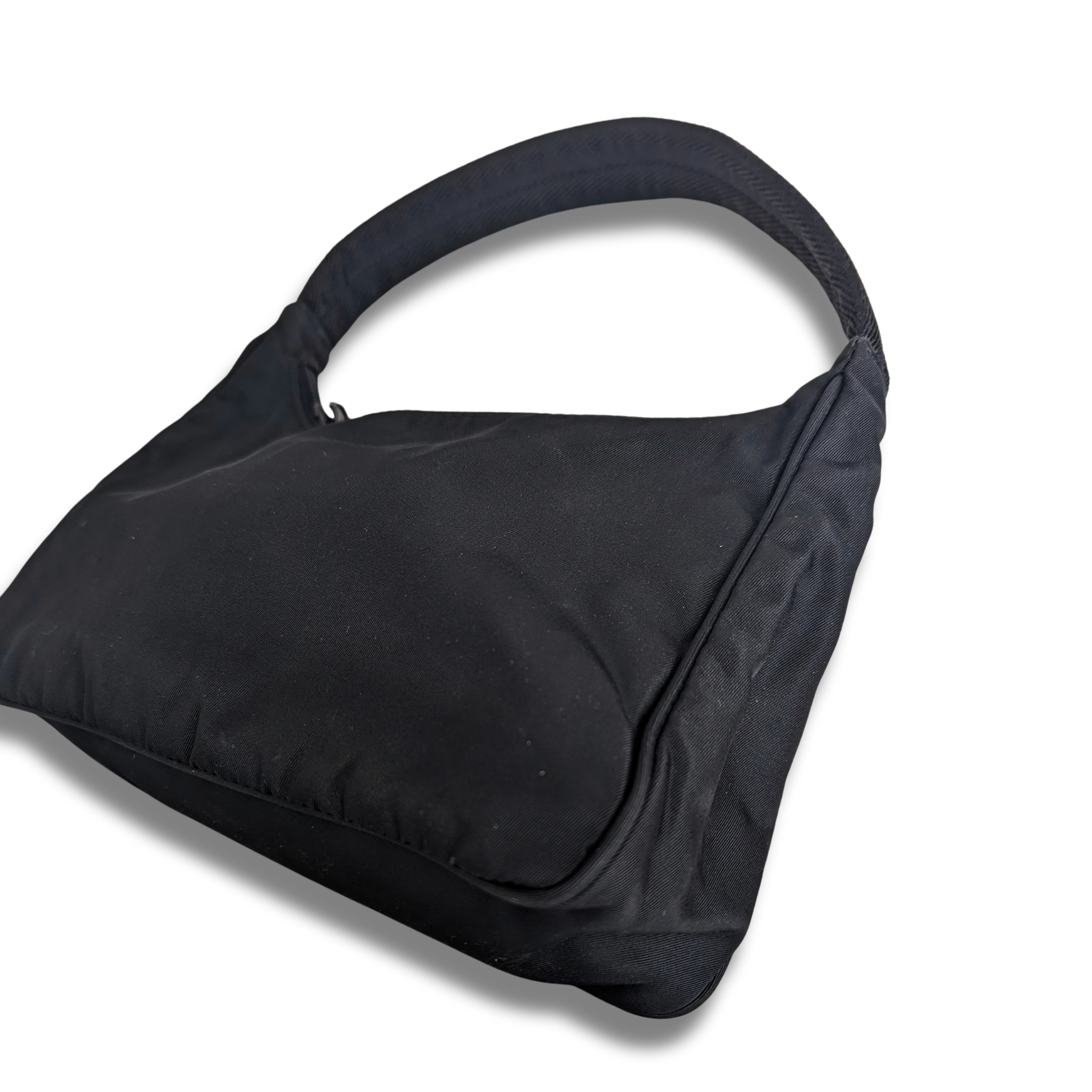 PRADA Tessuto Nylon Sport Mini Shoulder Bag Black