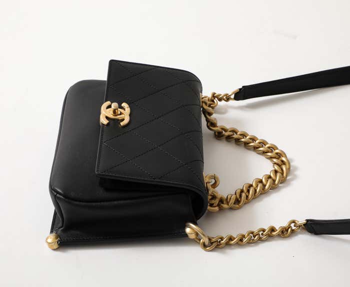 Chanel Matelasse Lambskin Chain Shoulder Bag