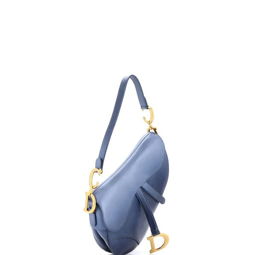 Christian Dior Saddle Handbag Gradient Leather Medium
