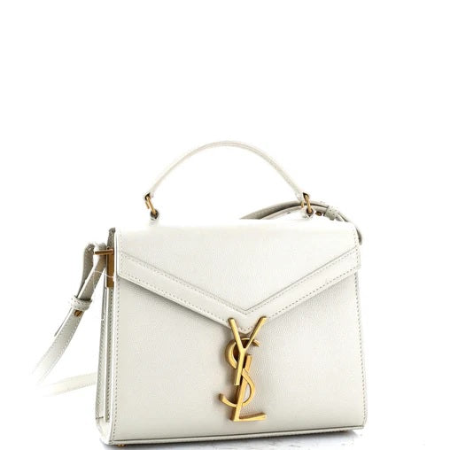 Saint Laurent Cassandra Top Handle Bag Leather Mini