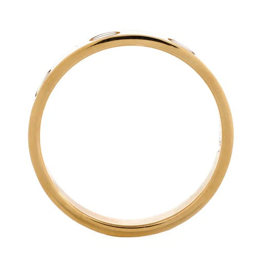 Cartier Love Wedding Band Ring 18K Yellow Gold