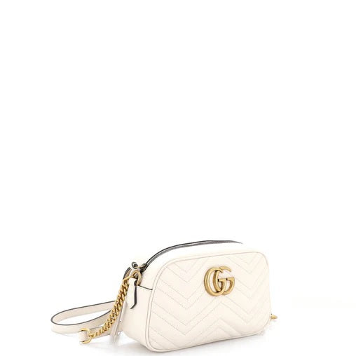 Gucci GG Marmont Shoulder Bag Matelasse Leather Small