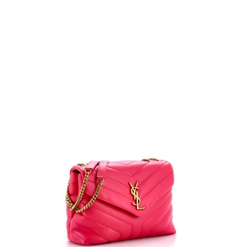 Saint LaurentLoulou Shoulder Bag Matelasse Chevron Leather Small