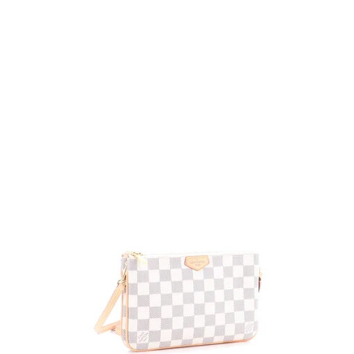 Louis Vuitton Double Zip Pochette Damier