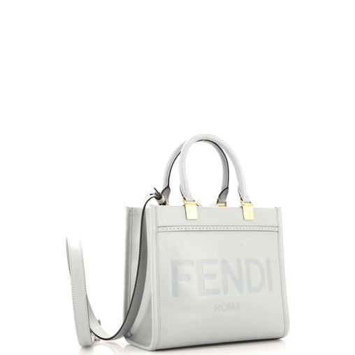 Fendi Sunshine Shopper Tote Leather Small