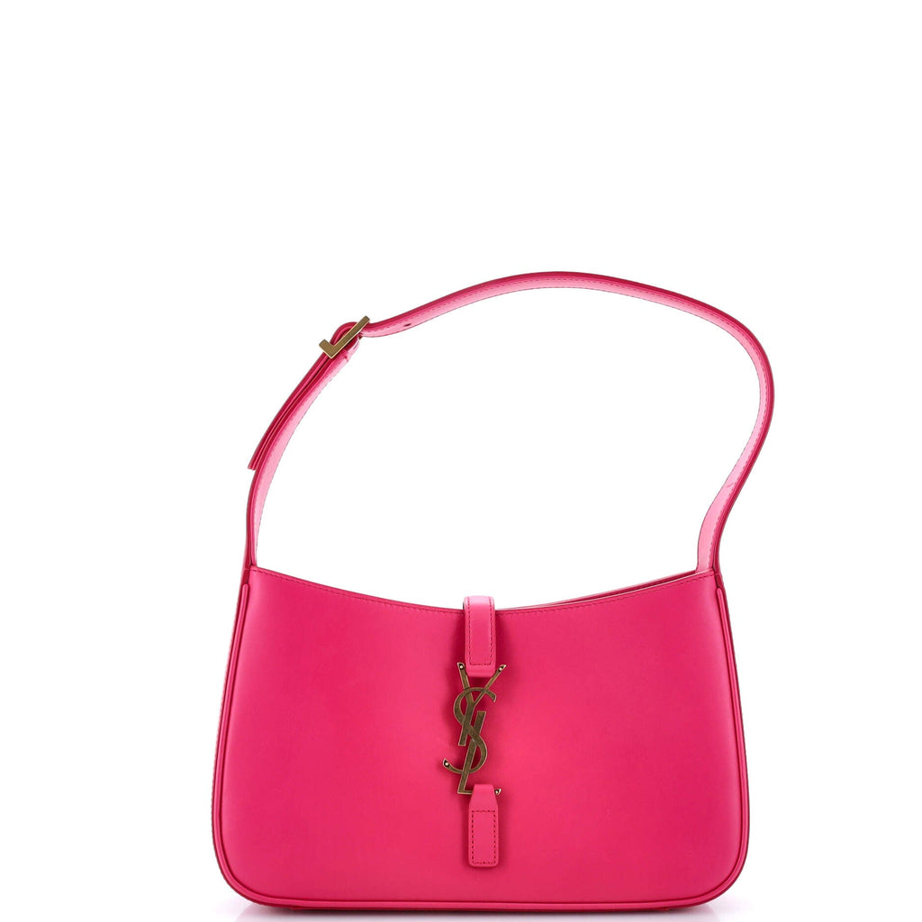 Saint Laurent Le 5 a 7 Hobo Leather Small