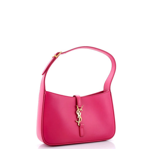 Saint Laurent Le 5 a 7 Hobo Leather Small