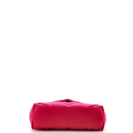 Saint Laurent Loulou Shoulder Bag Matelasse Chevron Satin Toy