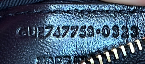 Saint Laurent Loulou Shoulder Bag Matelasse Chevron Satin Toy