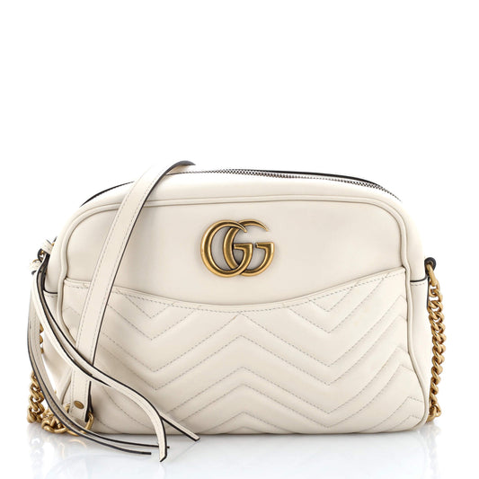 Gucci GG Marmont Shoulder Bag Matelasse Leather Medium