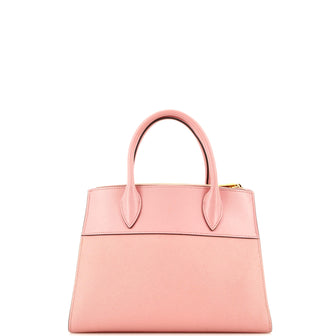 Prada Paradigme Tote Saffiano with City Calf Small