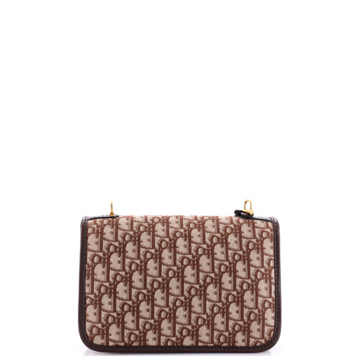 Christian Dior Dioraddict Flap Bag with Strap Oblique Canvas Medium