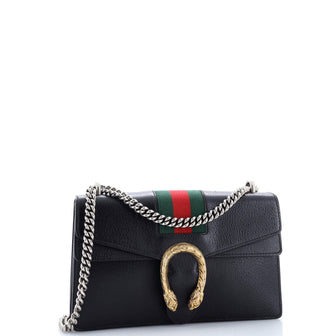 Gucci Web Dionysus Bag Leather Small