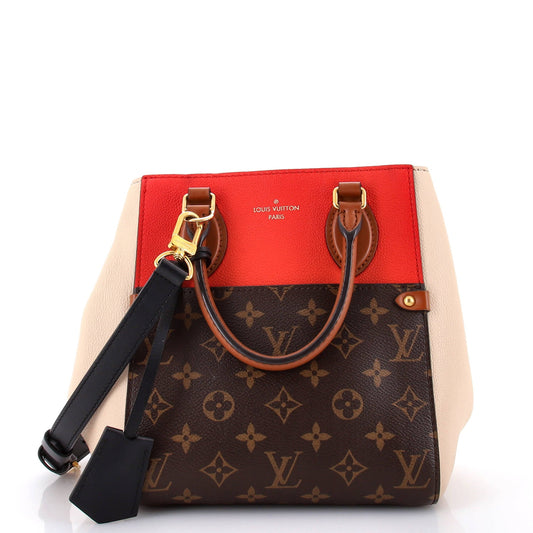 Louis Vuitton Fold Tote Monogram Canvas and Leather PM