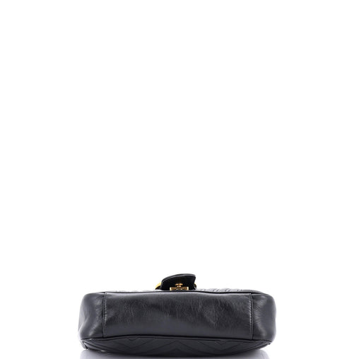 Gucci GG Marmont Flap Bag Matelasse Leather Small