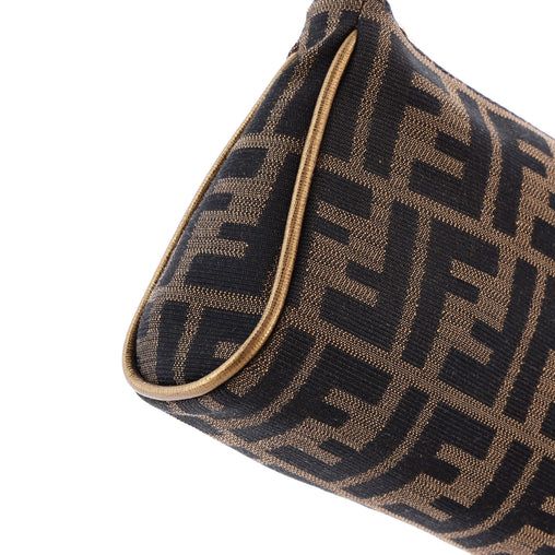 Fendi Crossbody Pouch Zucca Canvas Mini