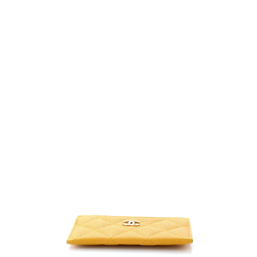 Chanel Classic Card Holder Quilted Caviar