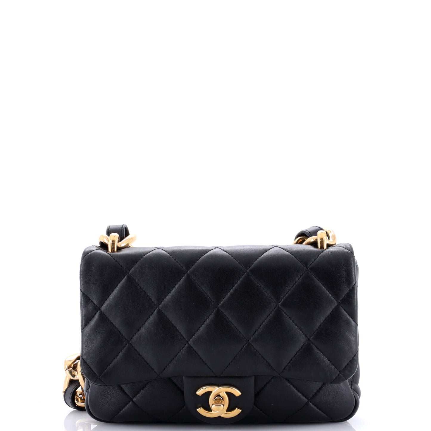 Chanel Funky Town Flap Bag Quilted Lambskin Small