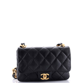 Chanel Funky Town Flap Bag Quilted Lambskin Small