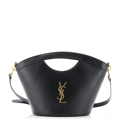 Saint Laurent Celia Tote Leather Mini