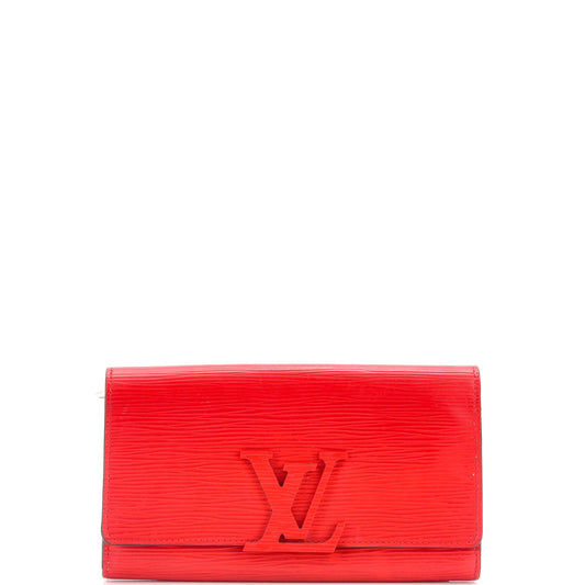 Louis Vuitton Louise Wallet Epi Leather Long