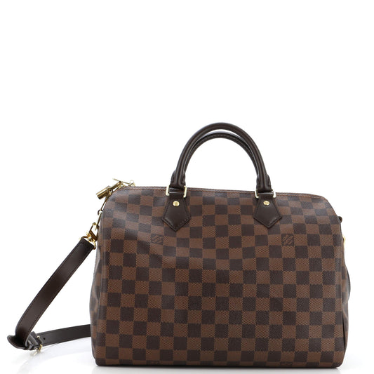 Louis Vuitton Speedy Bandouliere Bag Damier 30