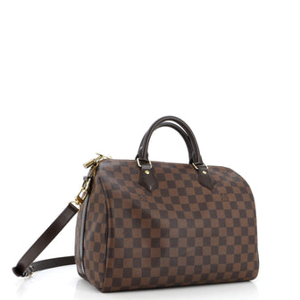 Louis Vuitton Speedy Bandouliere Bag Damier 30
