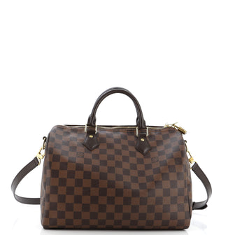 Louis Vuitton Speedy Bandouliere Bag Damier 30