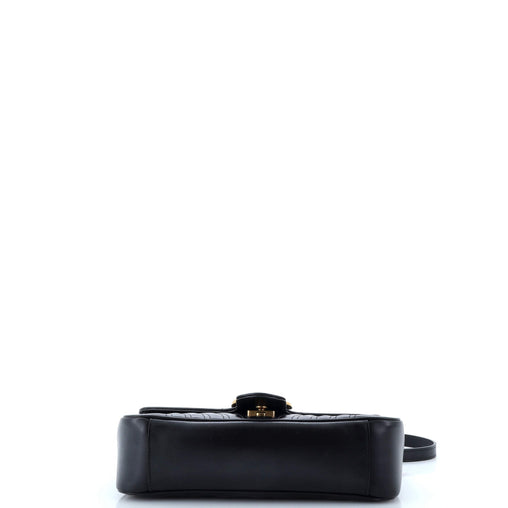 Gucci GG Marmont Flap Bag Matelasse Leather Small