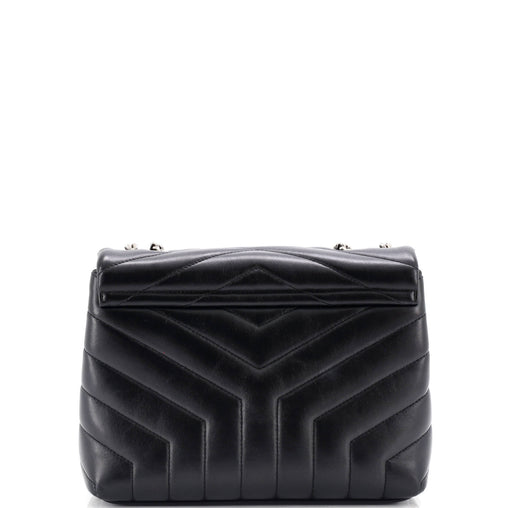 Saint Laurent Loulou Shoulder Bag Matelasse Chevron Leather Small