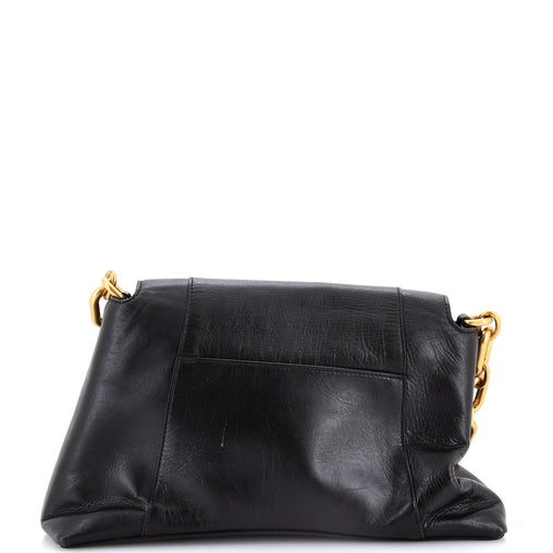 Balenciaga Downtown S Chain-Handle Shoulder Bag Leather Small