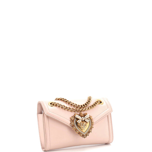 Dolce & Gabbana Devotion Crossbody Bag Leather Mini