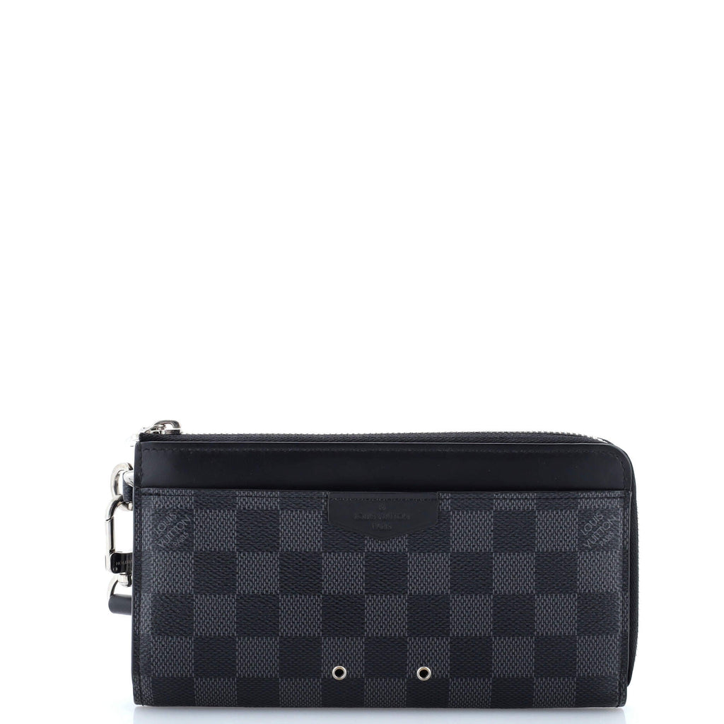 Louis Vuitton Zippy Dragonne Wallet Damier Graphite