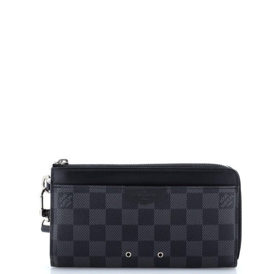 Louis Vuitton Zippy Dragonne Wallet Damier Graphite