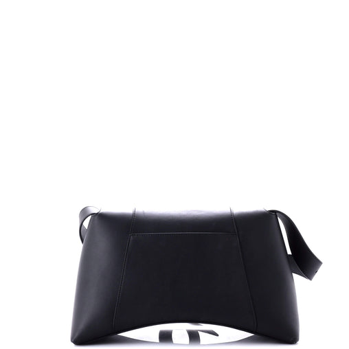 Balenciaga Downtown Soft Hourglass Shoulder Bag Leather Small