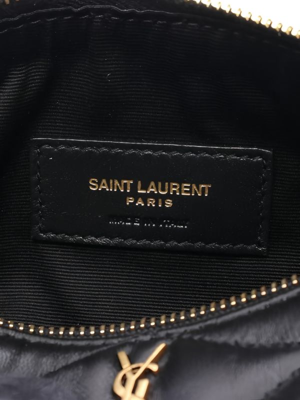 New Saint Laurent Sade Quilted Leather Tube Bag