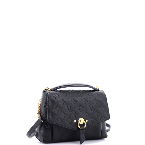 Louis Vuitton Blanche Handbag Monogram Empreinte Leather BB