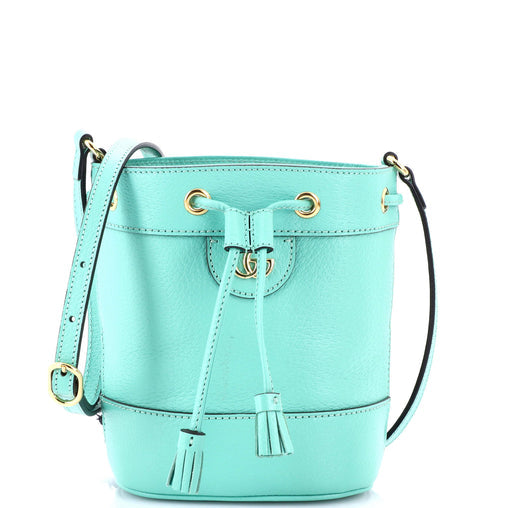 New Gucci Ophidia Bucket Bag Leather Mini