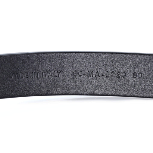 Christian Dior Saddle Belt Leather Thin 80