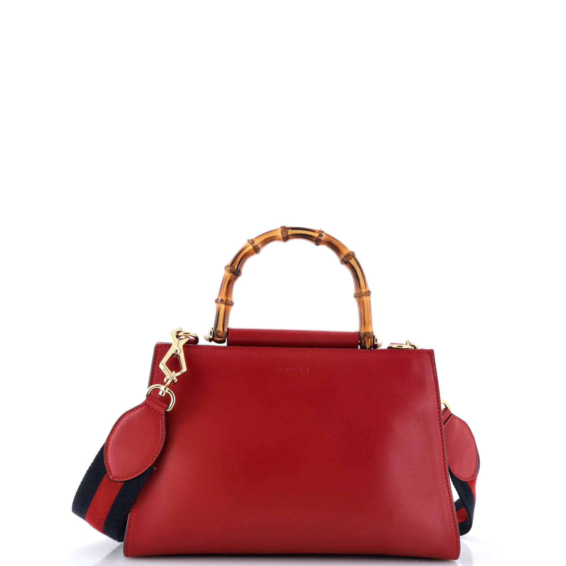 Gucci Nymphaea Top Handle Bag Leather Small
