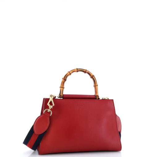 Gucci Nymphaea Top Handle Bag Leather Small